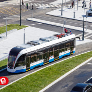 Главная — Первые 50 трамваев “Львёнок” 71- 911ЕМ с новыми дверными системами ИННОТЕХ-Ф  поступили в депо им. Апакова города Москвы — фото