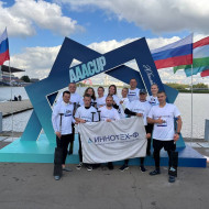 Главная — Команда ИННОТЕХ-Ф стала призером соревнований “Кубок Олимпийских Чемпионов АААCUP 2025” в Крылатском, в разряде гребля на байдарках и каноэ — фото